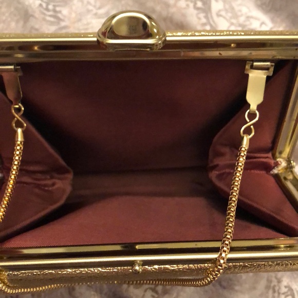 Vintage gold small purse- NEW - Picture 3 of 4